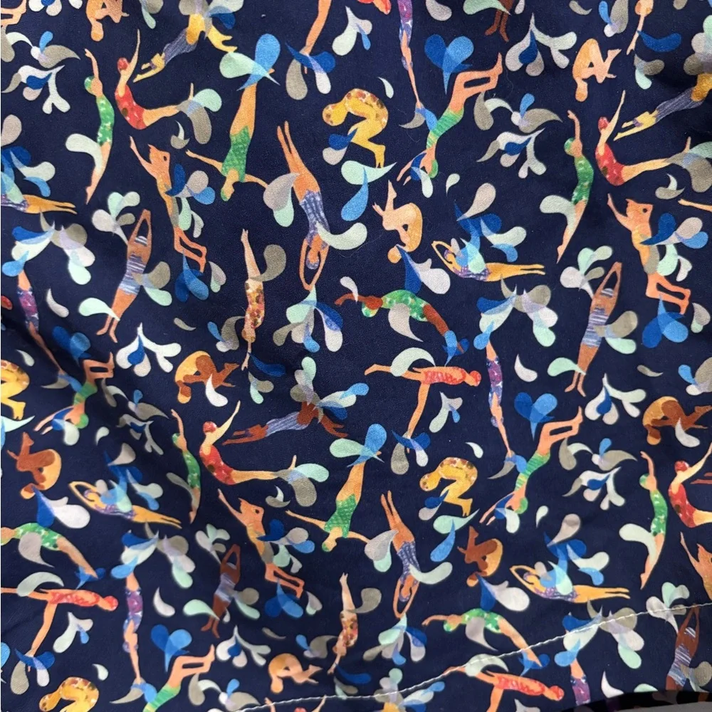 J. Crew Navy Print Shorts